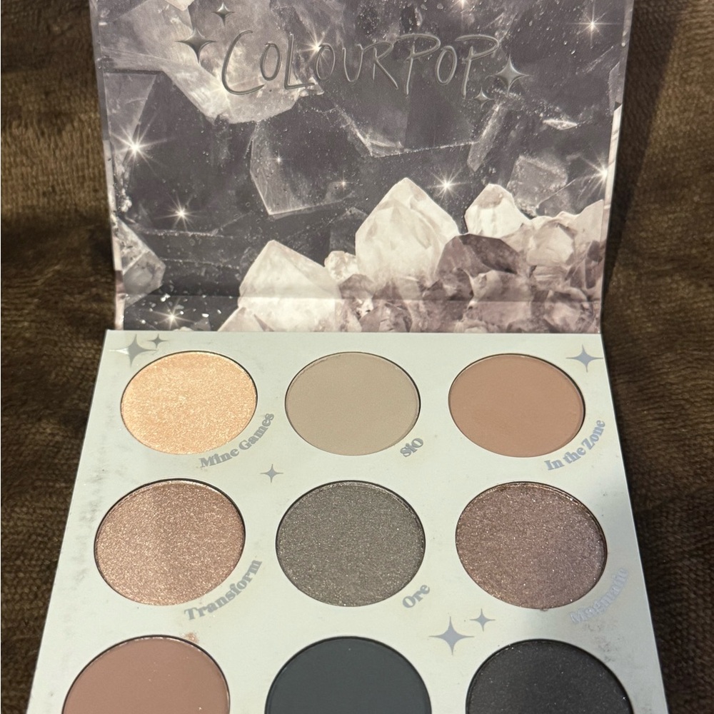 ColourPop Eyeshadow Palette - Shimmering Neutrals and Grays